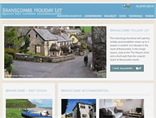 Tablet Screenshot of branscombeholidaylet.co.uk